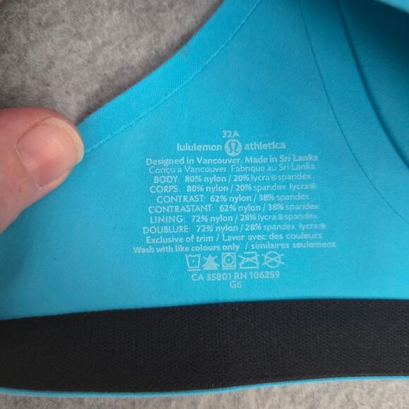 Lululemon Bitty Bracer Sports Bra Size 32A - Picture 4 of 5